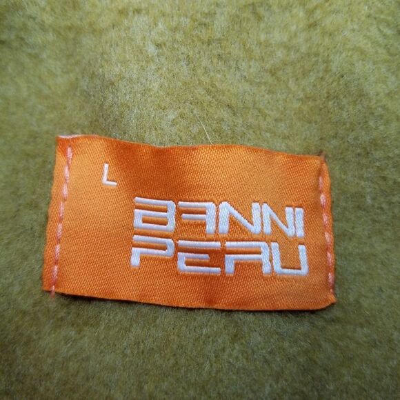 Banni Peru Will Walker Limited Edition Logo Camel Tan Trench Pea Coat - Picture 6 of 9